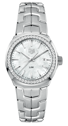 TAG Heuer Link Quartz 32mm Stainless Steel / Diamond / MOP